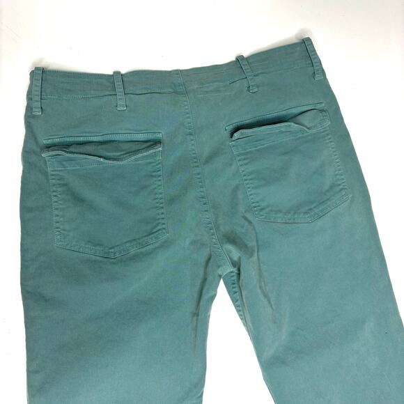 Nili Lotan 111/88 80NL Tomboy Straight Leg Sage Green Pants 4 - Picture 10 of 11